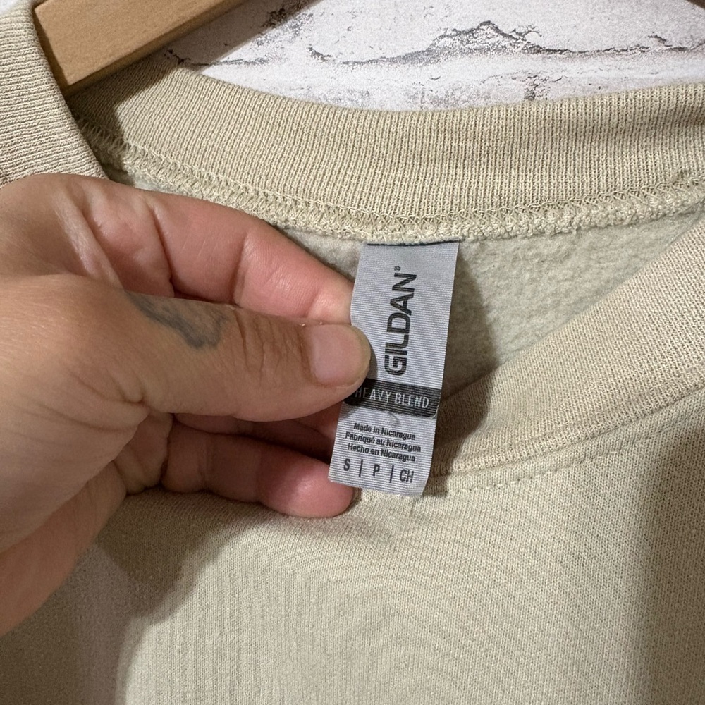 Gildan Cream Custom Taylor Swift Antihero I’m the problem Crewneck - Picture 6 of 6
